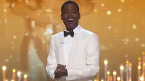 Le comédien Chris Rock, lors de la 88e cérémonie des Oscars, le 28 février 2016 à Hollywood, en Californie