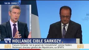 Hollande cible Sarkozy: "Le président de la République est le garant de l'immobilisme", Frédéric Péchenard