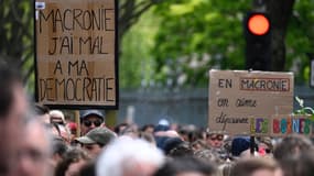 Des manifestants à Rennes (Ille-et-Vilaine), le 1er mai 2023.