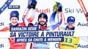 Ski alpin (Wengen) : "Elle est pour lui", Sarrazin dédie sa victoire à Pinturault après sa lourde chute