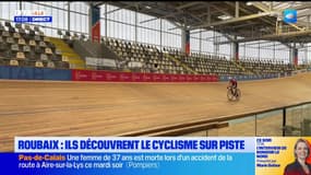 Quand la jeunesse découvre le cyclisme sur piste au vélodrome de Roubaix