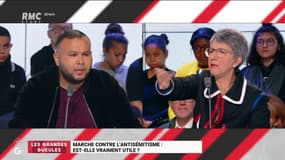 Échange tendu entre nos GG - "Il n'y a rien qui mobilise les banlieues sauf la Palestine !" @ZohraBitan à @AnasseKazib #GGRMC 