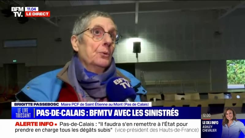 Brigitte Passebosc, maire de Saint-Étienne-au-Mont : 