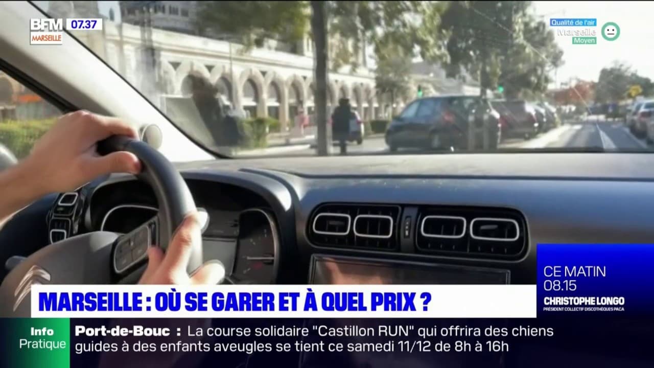 Marseille où se garer et à quel prix