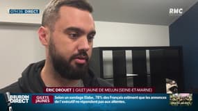 "L'ISF doit revenir. C'est non négociable", pour Eric Drouet, "gilet jaune" de Melun