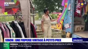 Vinon-sur-Verdon: une friperie vintage propose des vêtements à prix réduits