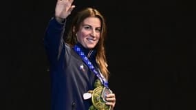 Charlotte Bonnet aux championnats d'Europe de natation en petit bassin, 9 décembre 2023