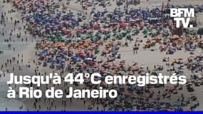 Jusqu'à 44°C enregistrés Brésil: Rio de Janeiro fait face à une vague d'extrême chaleur sans précédent 