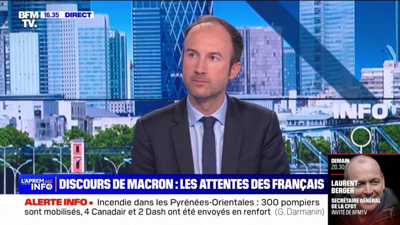 Allocution d'Emmanuel Macron, lundi: le chef de l'État a envie de tourner la page de la réforme des retraites
