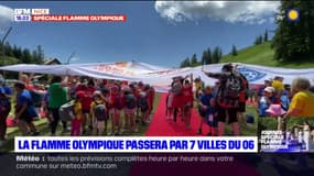 JO: la flamme olympique passera par sept communes des Alpes-Maritimes