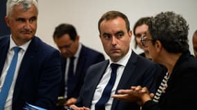 Sébastien Lecornu le 13 septembre 2025 à Mâcon.