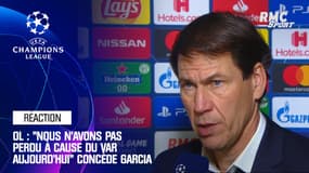 OL : "Nous n'avons pas perdu à cause de la VAR aujourd'hui" concède Garcia