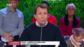 Sport à l'école : "On peut regarder le modèle américain et considérer qu'il est génial. Mais quand on demande à un élève américain de positionner la France sur une carte du monde, il en est incapable !" @LanxadeT #GGRMC 