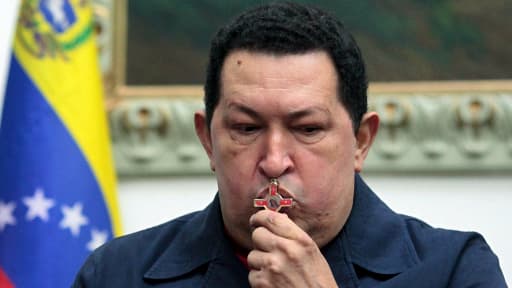 Le président vénézuelien Hugo Chavez, dont l'état de santé est jugé "défavorable"