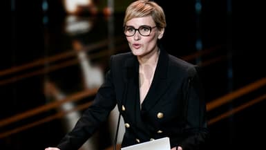 L'actrice Judith Godrèche à la cérémonie des César, le 23 février 2024.