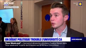 Nice: une association demande à l'université d'annuler la venue de Stanislas Rigault, proche de Zemmour