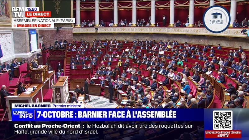 Michel Barnier à propos du 7-Octobre: 