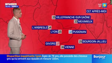 Météo Rhône: du soleil ce jeudi, jusqu'à 35°C à Lyon et 37°C à Givors