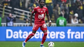 Lilian Brassier lors de Nantes-Brest, le 17 décembre 2023.