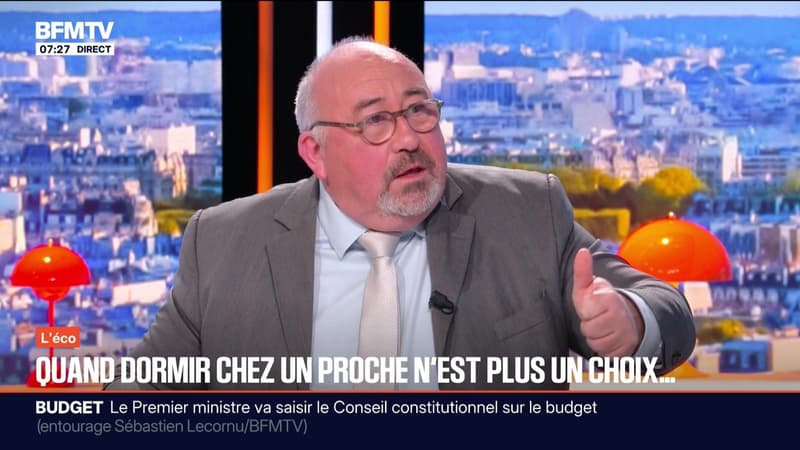 BFM éco : Quand dormir chez un proche n'est plus un choix... - 03/02
