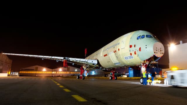 Le premier vol de l'A350 est prévu pour 2013