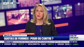 
Ce lundi 8 mars, Sibyle Veil, PDG de Radio France, s'est notamment penchée sur la possible instauration de quotas de femmes dans les comités de direction, dans l'émission Le Grand Journal de l'Éco présentée par Hedwige Chevrillon. Le Grand Journal de l'Éco est à voir ou écouter du lundi au vendredi sur BFM Business.
