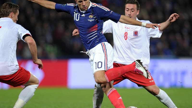 Karim Benzema face au Luxembourg