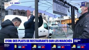 Lyon : des plats de restaurants sur les marchés