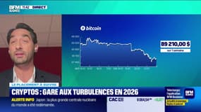 Le placement à suivre : Cryptos, gare aux turbulences en 2026 - 21/01