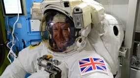 L'astronaute britannique Tim Peake sur la Station spatiale internationale le 11 janvier 2016