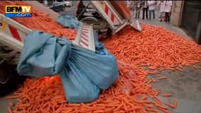 Opération carottes et remise de clé des buralistes contre le paquet neutre