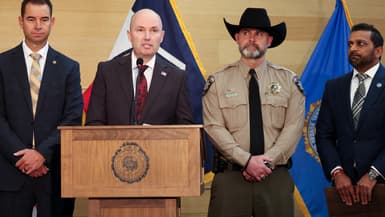 Le gouverneur de l'Utah Spencer Cox, le 12 septembre 2025.