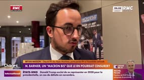 Michel Barnier, un "Macron bis" que le RN pourrait censurer ? 
