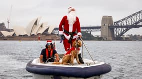 Le Père Noël en Australie