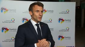 Emmanuel Macron ce samedi à Djerba au sommet international de la Francophonie.