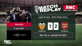 Ligue Europa : le goal replay des demi-finales retour avec les commentaires de RMC en live