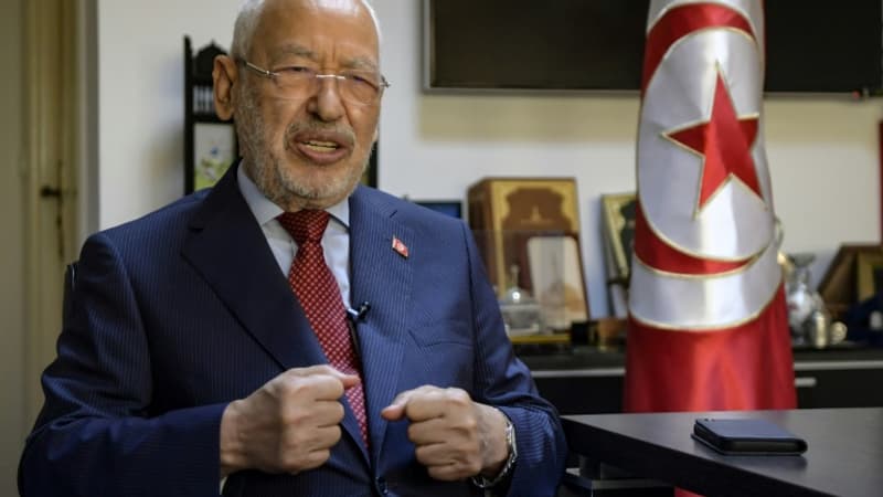 Tunisie: Rached Ghannouchi, chef du parti d'opposition Ennahdha, interpellé à son domicile