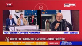 "On est dans une exagération totale" : Jérôme Marty réagit à la phrase d'Édouard Balladur qui pense que "l'avenir de la France" dépend de son contrôle de l'immigration 