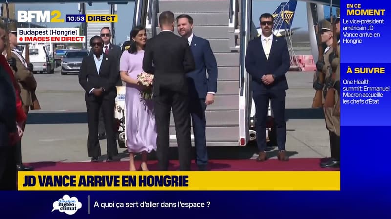 Le vice-président américain JD Vance arrive en Hongrie pour une visite en soutien à Viktor Orbán