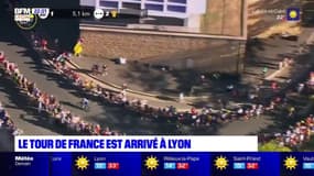 Le Tour de France est arrivé à Lyon