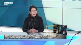 Christine Badaire (OB Profils) : OB Profils fabrique et commercialise du chemin de câbles et du supportage pour tous les domaines du bâtiment - 04/12