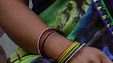 Une femme victime de viol à New Delhi (image d'illustration)