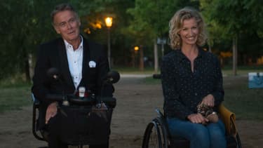 Franck Dubosc et Alexandra Lamy dans "Tout le monde debout"