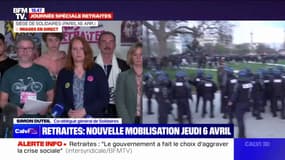 Réforme des retraites: "L'absence de réponse de l'exécutif conduit à une situation de tension, dans le pays, qui nous inquiète très fortement", affirme l'intersyndicale