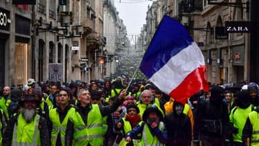 Des gilets jaunes à Bordeaux