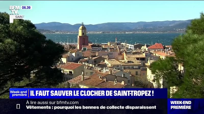 Saint-Tropez: le maire lance un appel aux dons pour sauver le clocher de l'église