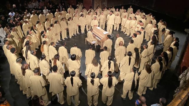 Le Sunday Service de Kanye West à Paris