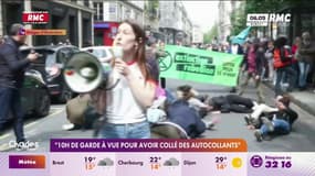 JO 2024: "10 heures de garde à vue pour avoir collé des autocollants"
