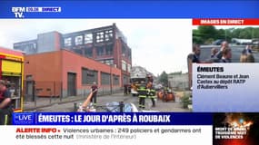 "Je suis choquée, consternée" témoigne Noura qui travaillait depuis treize ans dans un bâtiment incendié la nuit dernière à Roubaix
