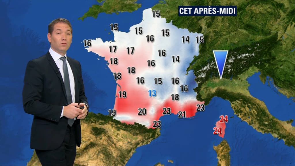 Il fera frais ce vendredi avec des températures en dessous des normales saisonnières.